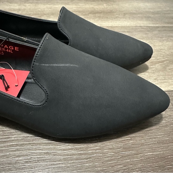Women’s Rampage Black Pointed Toe Flats - Picture 3 of 5